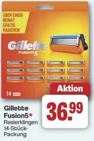 Famila Nord West Gillette Fusion5 Angebot