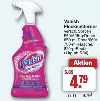 Famila Nord West Vanish Fleckentferner Angebot