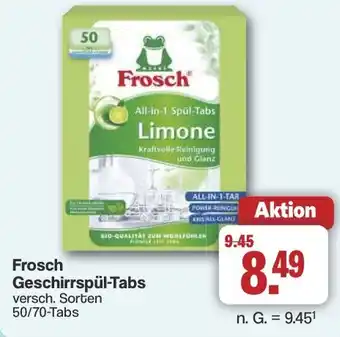 Famila Nord West Frosch Geschirrspül-Tabs Angebot