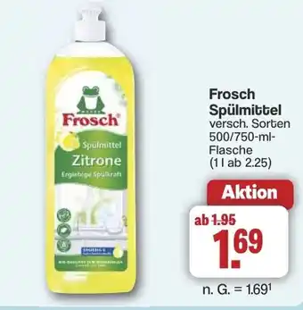 Famila Nord West Frosch Spülmittel Angebot
