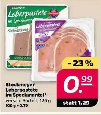 NETTO Stockmeyer Leberpastete im Speckmantel Angebot