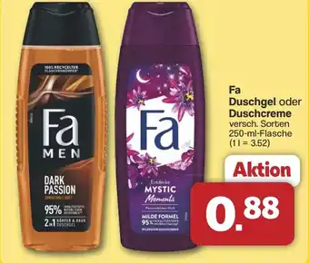 Famila Nord West Fa Duschgel oder Duschcreme Angebot