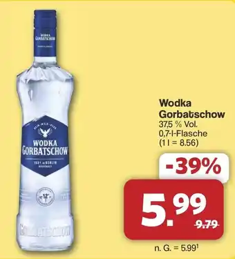 Famila Nord West Wodka Gorbatschow Angebot