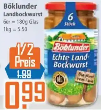 Klaas und Kock Böklunder Landbockwurst Angebot