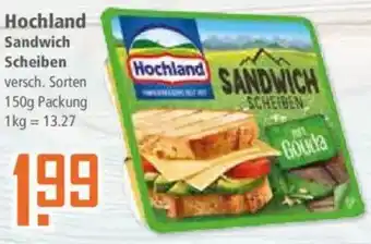 Klaas und Kock Hochland Sandwich Scheiben Angebot