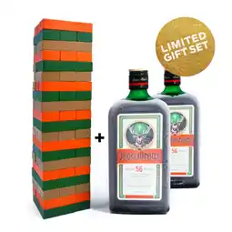 Netto Marken-Discount Jägermeister 35,0 % vol 1,4 Liter Geschenkbox mit Meister Bricks Spiel Angebot