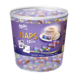 Netto Marken-Discount Milka Minischokolade Naps Mix, 1kg Angebot