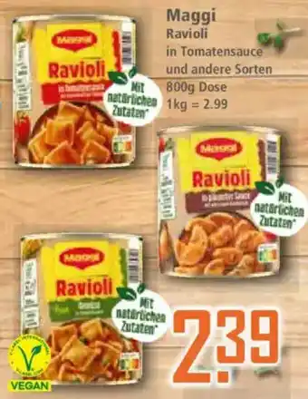Klaas und Kock Maggi Ravioli Angebot