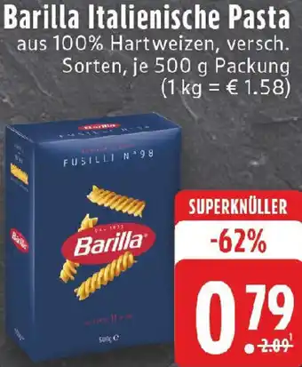 Edeka Barilla Italienische Pasta Angebot