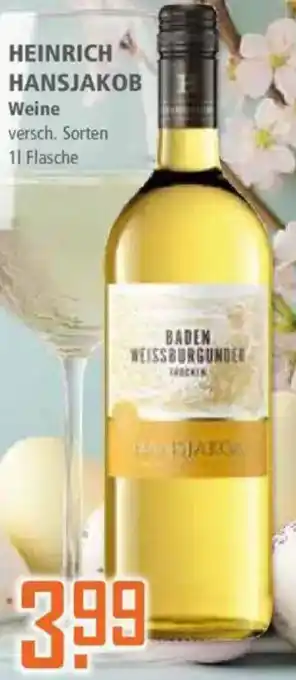 Klaas und Kock HEINRICH HANSJAKOB Weine Angebot