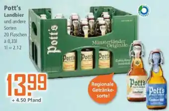 Klaas und Kock Pott's Landbier Angebot