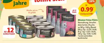 Fressnapf Miamor feine filets Angebot