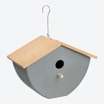 NKD Vogelhaus mit Metallbügel, ca. 25x16x19,5cm Angebot