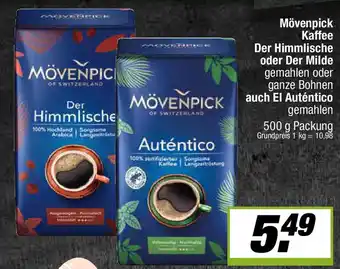 L. STROETMANN GROSSMARKT Mövenpick Kaffee Der Himmlische oder Der Milde auch El Auténtico gemahlen Angebot