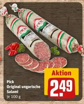 REWE Pick Original Ungarische Salami Angebot