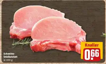 REWE Schweine-Stielkotelett Angebot