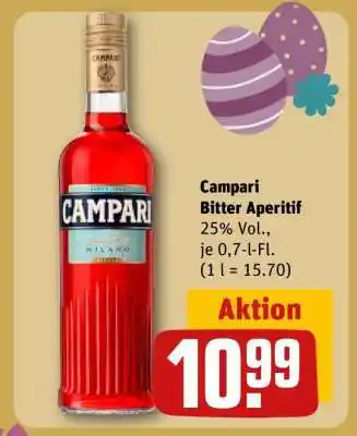 REWE Campari Bitter Aperitif Angebot