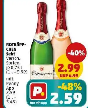 PENNY Rotkäppchen Sekt Angebot
