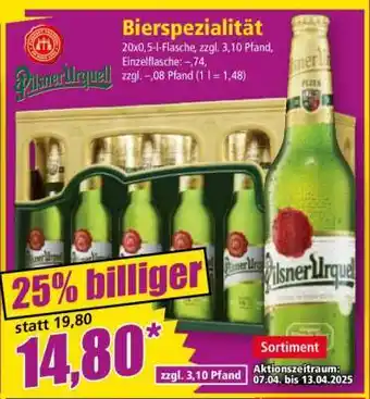 Norma Bierspezialität Angebot