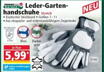 Norma Leder-Gartenhandschuhe Angebot