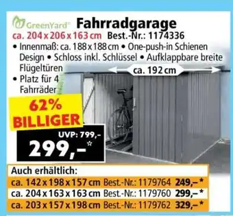 Norma Fahrradgarage Angebot