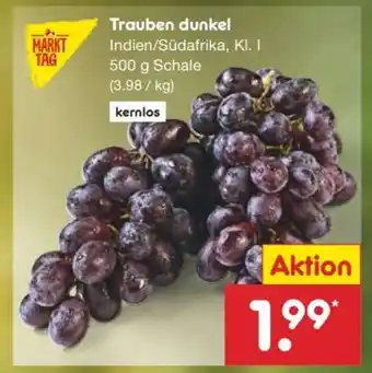 Netto Marken-Discount Trauben dunkel Angebot