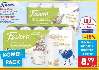 Netto Marken-Discount Küchentücher + Toilettenpapier Angebot