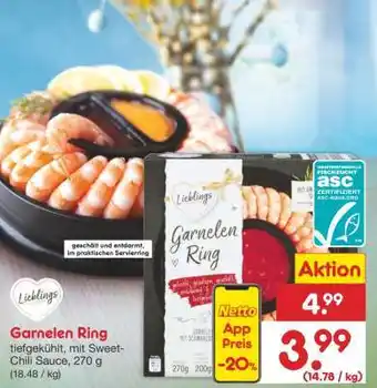 Netto Marken-Discount Garnelen Ring Angebot