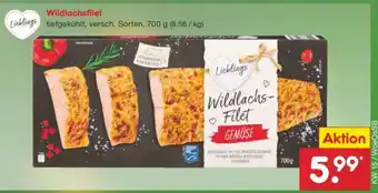Netto Marken-Discount Wildlachsfilet Angebot