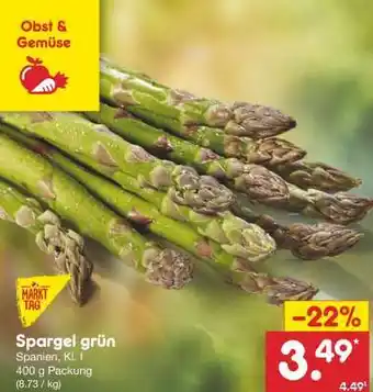 Netto Marken-Discount Spargel grün Angebot