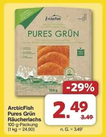 Famila Nord Ost ArcticFish Pures Grün Räucherlachs Angebot