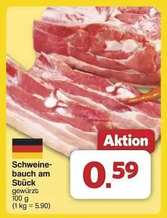 Famila Nord Ost Schweinebauch am Stück Angebot