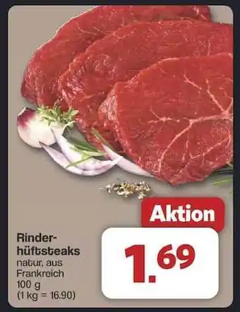 Famila Nord Ost Rinderhüftsteaks Angebot