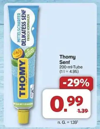 Famila Nord Ost Thomy Senf Angebot