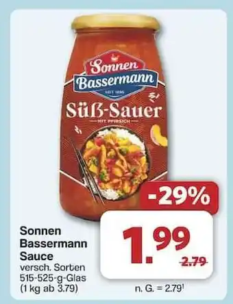 Famila Nord Ost Sonnen Bassermann Sauce Angebot