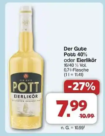 Famila Nord Ost Der Gute Pott 40% oder Eierlikör Angebot