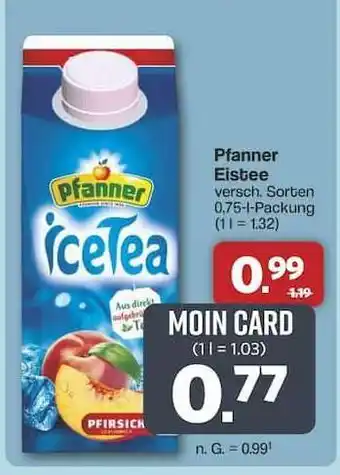 Famila Nord Ost Pfanner Eistee Angebot