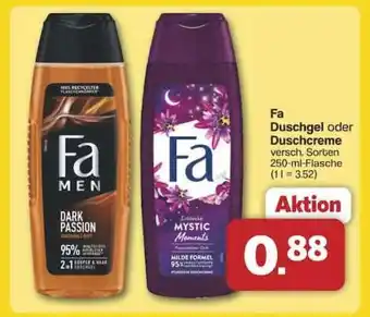 Famila Nord Ost Fa Duschgel oder Duschcreme Angebot