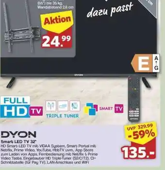Famila Nord Ost Dyon Smart LED TV 32 Angebot