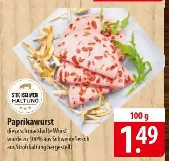 Famila Nord Ost Paprikawurst Angebot