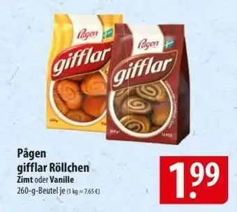 Famila Nord Ost Pågen gifflar Röllchen Angebot