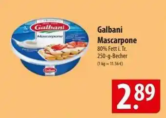 Famila Nord Ost GALBANI Mascarpone Angebot