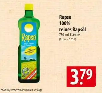 Famila Nord Ost Rapso 100 % reines Rapsöl Angebot