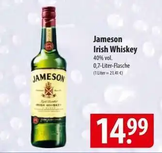 Famila Nord Ost Jameson Irish Whiskey Angebot