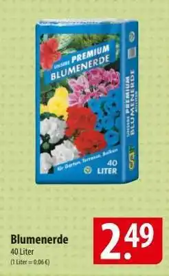Famila Nord Ost Blumenerde Angebot
