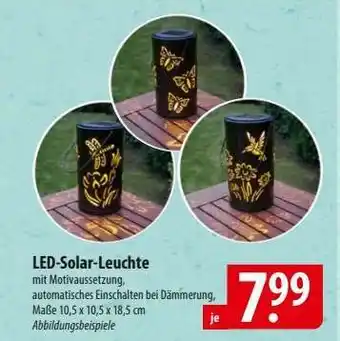 Famila Nord Ost LED-Solar- Leuchte Angebot