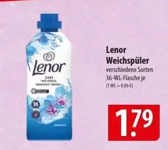 Famila Nord Ost Lenor Weichspüler Angebot
