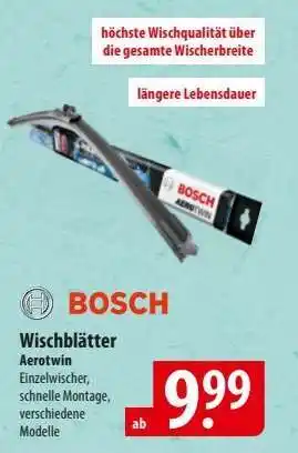 Famila Nord Ost Bosch Wischblätter Aerotwin Angebot