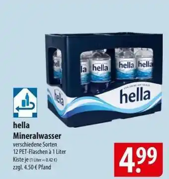 Famila Nord Ost Hella Mineralwasser Angebot