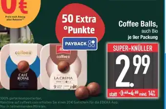 Edeka Coffee Balls Angebot